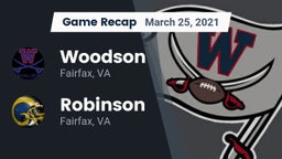 Recap: Woodson  vs. Robinson  2021