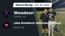 Recap: Woodson  vs. Lake Braddock Secondary School 2022