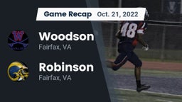 Recap: Woodson  vs. Robinson  2022