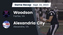 Recap: Woodson  vs. Alexandria City  2023