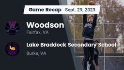 Recap: Woodson  vs. Lake Braddock Secondary School 2023