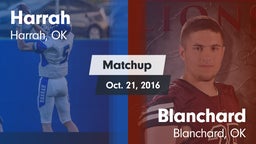 Matchup: Harrah  vs. Blanchard  2016