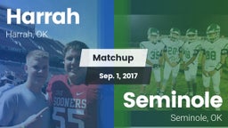 Matchup: Harrah  vs. Seminole  2017