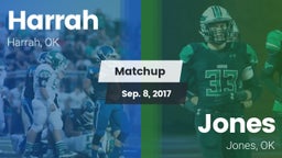 Matchup: Harrah  vs. Jones  2017