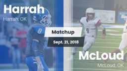 Matchup: Harrah  vs. McLoud  2018