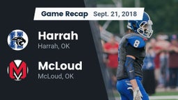 Recap: Harrah  vs. McLoud  2018