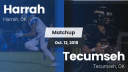 Matchup: Harrah  vs. Tecumseh  2018