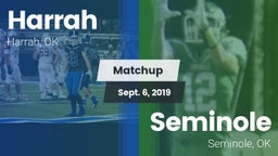 Matchup: Harrah  vs. Seminole  2019