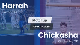Matchup: Harrah  vs. Chickasha  2019