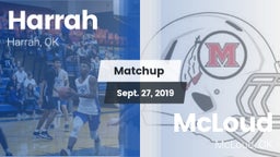 Matchup: Harrah  vs. McLoud  2019