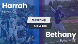 Matchup: Harrah  vs. Bethany  2019