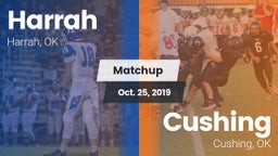 Matchup: Harrah  vs. Cushing  2019