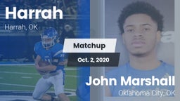 Matchup: Harrah  vs. John Marshall  2020