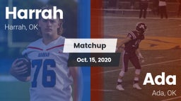 Matchup: Harrah  vs. Ada  2020