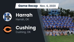 Recap: Harrah  vs. Cushing  2020