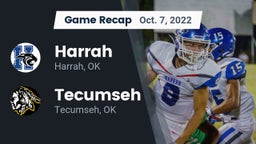 Recap: Harrah  vs. Tecumseh  2022