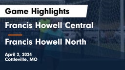 Francis Howell Central  vs Francis Howell North  Game Highlights - April 2, 2024