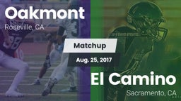 Matchup: Oakmont  vs. El Camino  2017