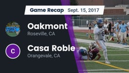 Recap: Oakmont  vs. Casa Roble  2017