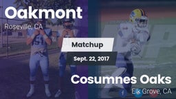 Matchup: Oakmont  vs. Cosumnes Oaks  2017
