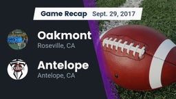 Recap: Oakmont  vs. Antelope  2017