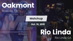 Matchup: Oakmont  vs. Rio Linda  2018