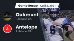 Recap: Oakmont  vs. Antelope  2021