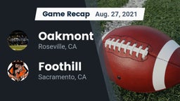 Recap: Oakmont  vs. Foothill  2021