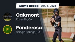 Recap: Oakmont  vs. Ponderosa  2021