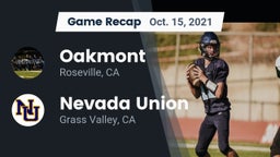 Recap: Oakmont  vs. Nevada Union  2021