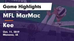 MFL MarMac  vs Kee  Game Highlights - Oct. 11, 2019