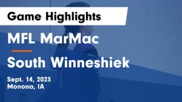 MFL MarMac  vs South Winneshiek  Game Highlights - Sept. 14, 2023