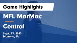 MFL MarMac  vs Central  Game Highlights - Sept. 23, 2023