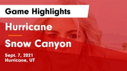Hurricane  vs Snow Canyon  Game Highlights - Sept. 7, 2021