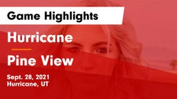 Hurricane  vs Pine View  Game Highlights - Sept. 28, 2021
