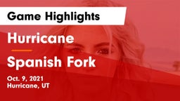 Hurricane  vs Spanish Fork  Game Highlights - Oct. 9, 2021