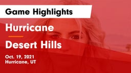 Hurricane  vs Desert Hills  Game Highlights - Oct. 19, 2021