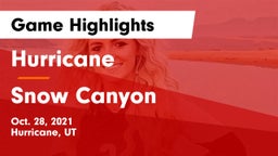 Hurricane  vs Snow Canyon Game Highlights - Oct. 28, 2021