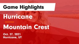 Hurricane  vs Mountain Crest  Game Highlights - Oct. 27, 2021