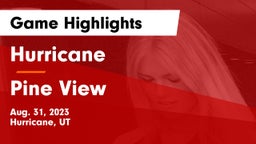 Hurricane  vs Pine View  Game Highlights - Aug. 31, 2023