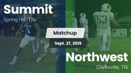 Matchup: Summit  vs. Northwest  2019