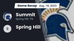 Recap: Summit  vs. Spring Hill 2023