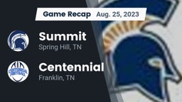 Recap: Summit  vs. Centennial  2023