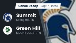 Recap: Summit  vs. Green Hill  2023