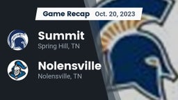 Recap: Summit  vs. Nolensville  2023
