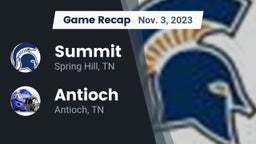 Recap: Summit  vs. Antioch  2023