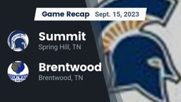 Recap: Summit  vs. Brentwood  2023