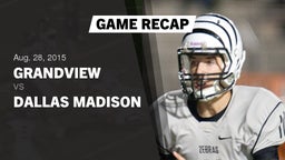 Recap: Grandview  vs. Madison  2015