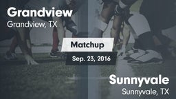 Matchup: Grandview High vs. Sunnyvale  2016