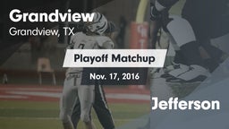 Matchup: Grandview High vs. Jefferson  2016